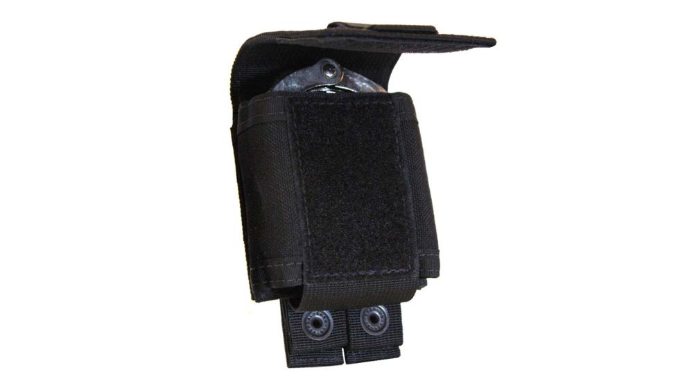 Tac Shield Single Cuff Case Belt Pouch, Black, T4055BK