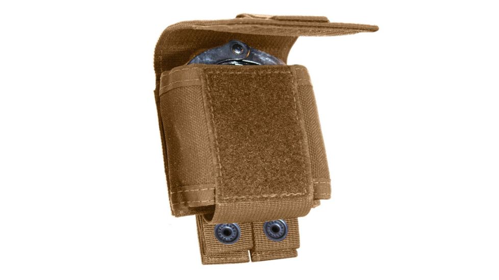 Tac Shield Single Cuff Case Belt Pouch, Coyote, T4055CY