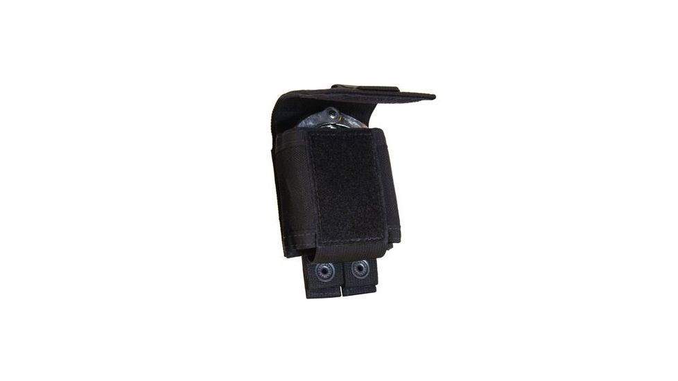 Tac Shield Single Cuff Case Molle Pouch, Black T4010BK
