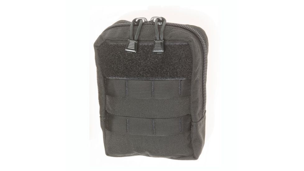 Tac Shield Vertical Organizer Molle Pouch, Black, T4104BK