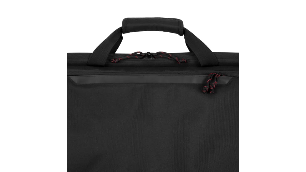 Tac-Six 34in Lockable Cohort Vertical Tactical Gun Case, Backpack Straps &amp; Conceal Carry Pocket, Black, 10824