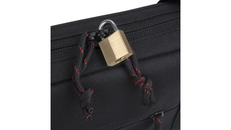 Tac-Six Division 38 in Tactical Gun Case, Black, 10821