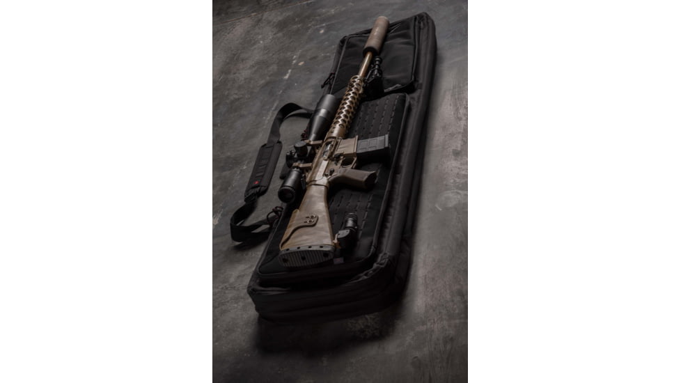 Tac-Six Unit 55 in Tactical Gun Case, Black, 10834