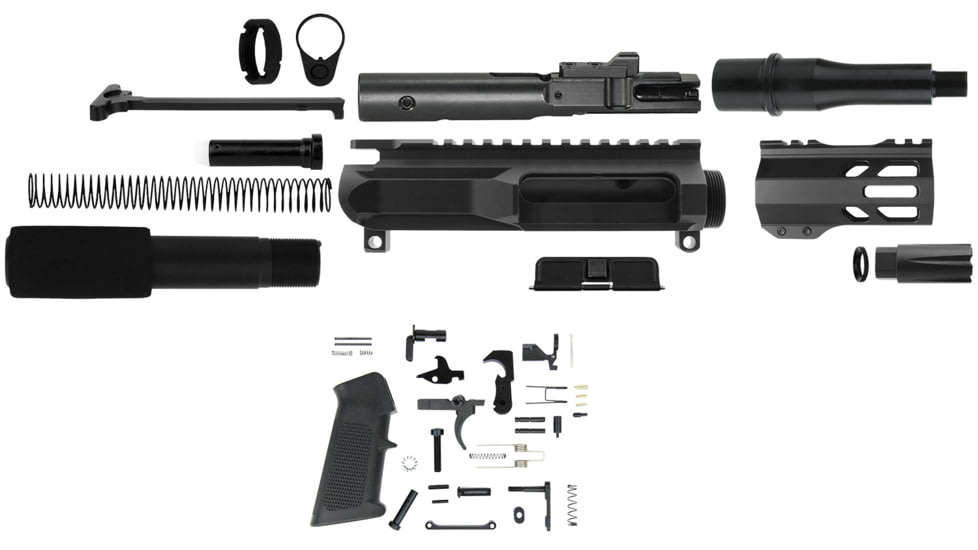 TacFire Pistol Kit 45 ACP Black Steel, SSPK45ACPLPK4
