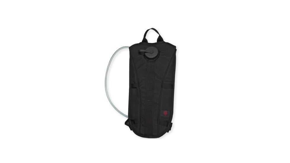 Tacprogear H2O On the Go Pack, 2 Liter, Black, Black, 2 Liter B-HOG1-BK