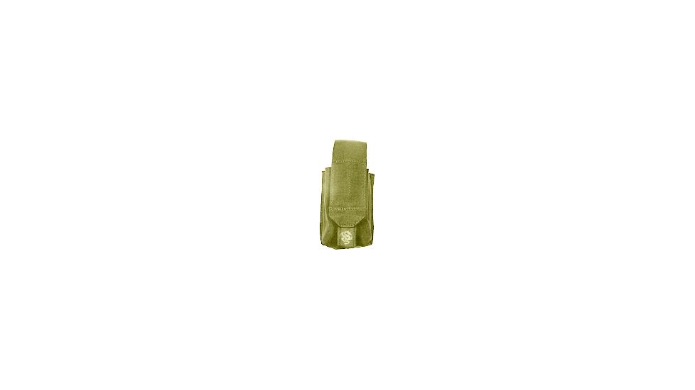 Tacprogear Smoke Grenade Pouch, Single, Coyote Tan, Coyote P-SMKGR1-CT