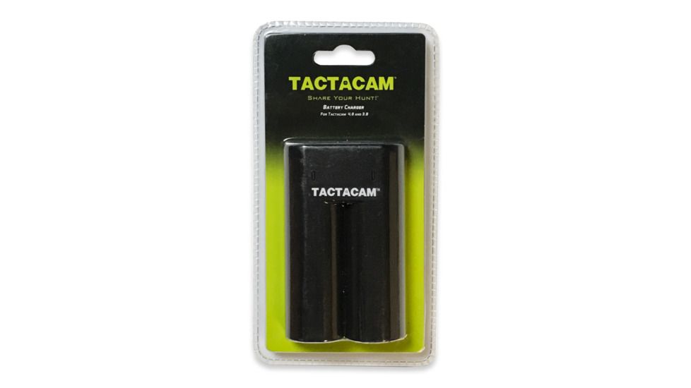 Tactacam External Dual Battery Charger, Black CH-EX-LBAT