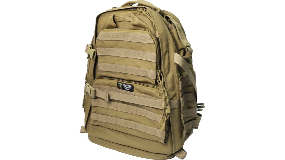 Tactical Assault Gear Advanced Medical Backpack w/ IV Kit Bags - Coyote Tan 811903
