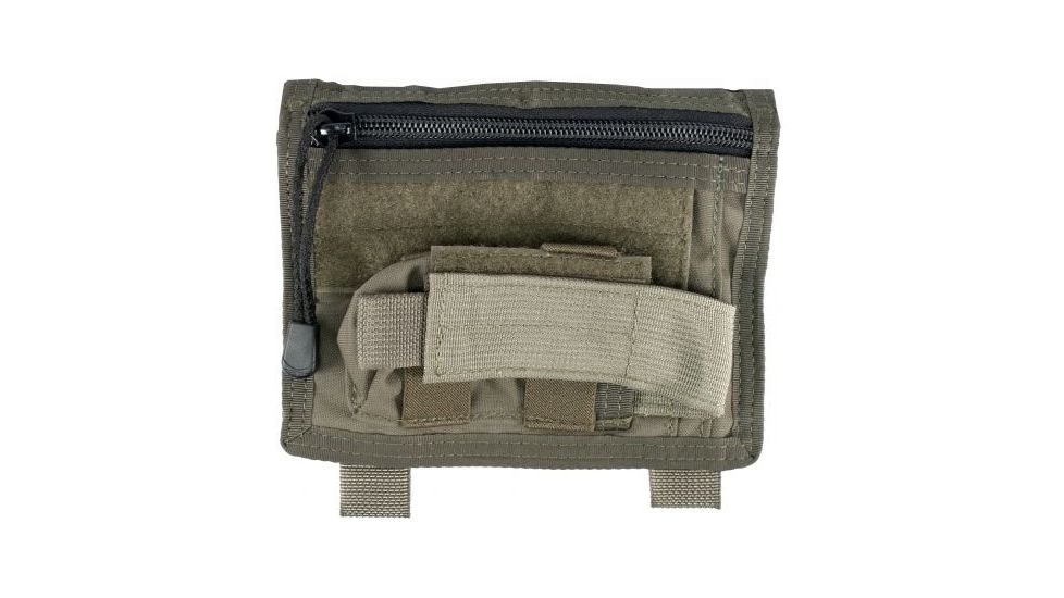 Tactical Assault Gear MOLLE Admin Rampage Pouch, Ranger Green, Flap Closure 816359