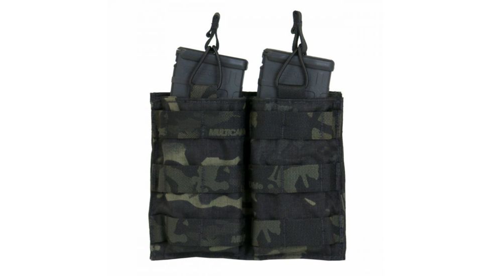 Tactical Assault Gear MOLLE Double Shingle Mag (2) Pouch, Mc Black 835983