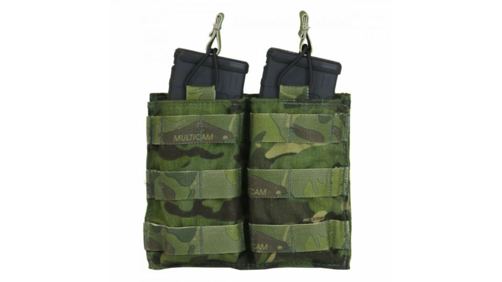 Tactical Assault Gear MOLLE Double Shingle Mag (2) Pouch, Mc Tropic 835985