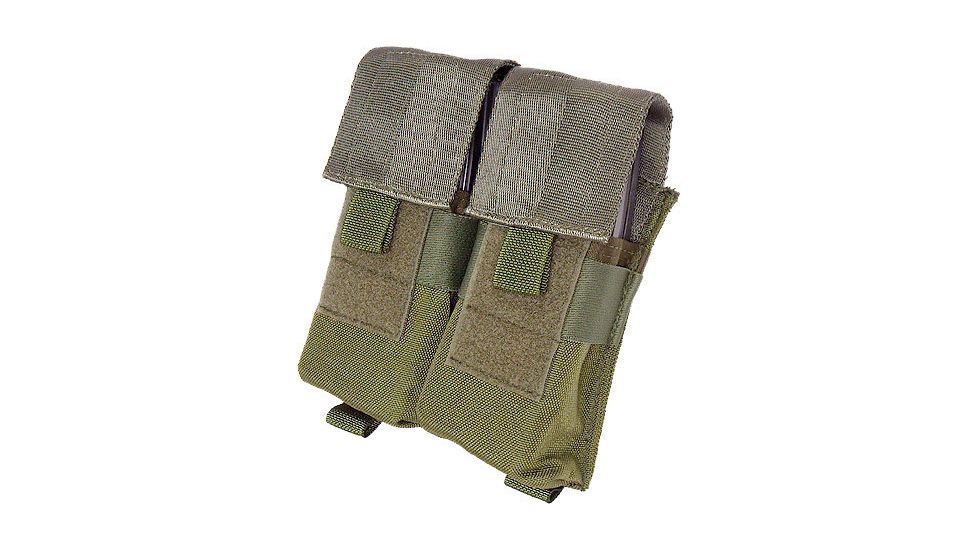 Tactical Assault Gear MOLLE M16 Four Magazine Pouch, Coyote Tan 812020
