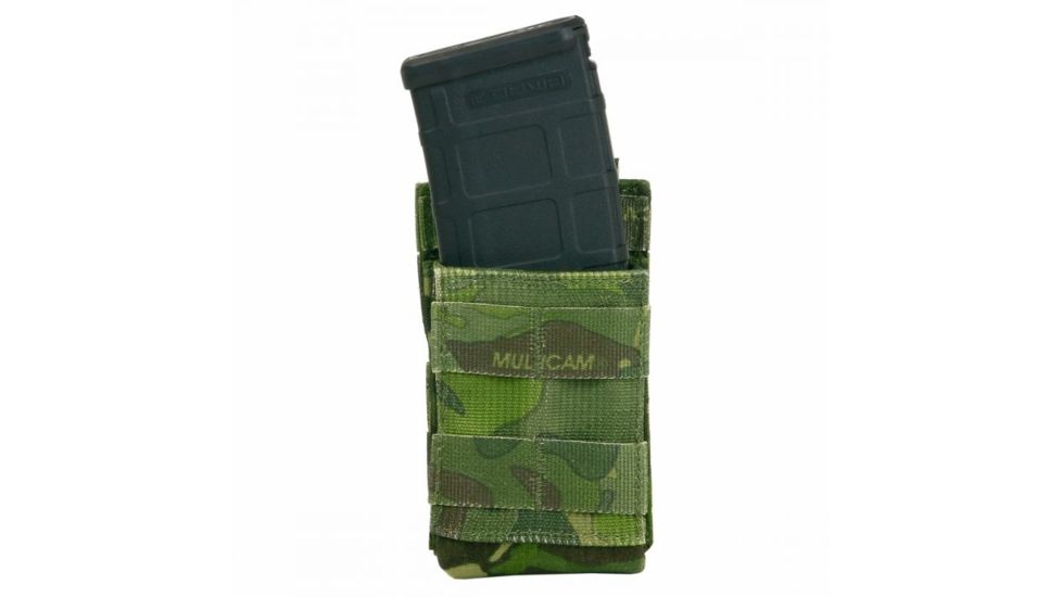 Tactical Assault Gear MOLLE Single Ready Magazine Pouch, Mc Tropic 836005