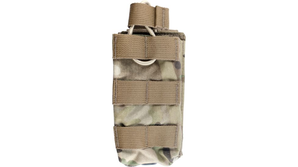 Tactical Assault Gear MOLLE Single Shingle Magazine Pouch, Multicam 812058
