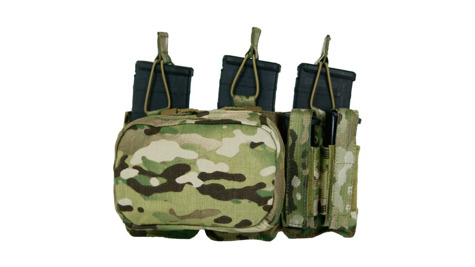 MOLLE Triple Mag/Pistol/Utility Pouch, Multicam