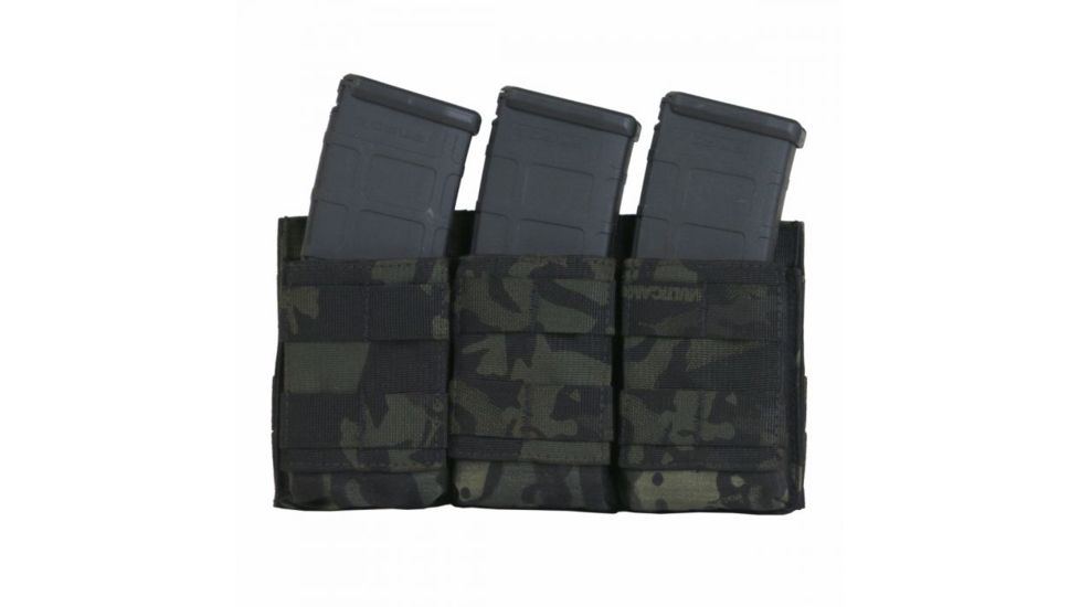 Tactical Assault Gear MOLLE Triple Ready Magazine Pouch, Mc Black 835943