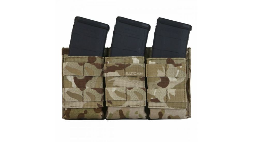 Tactical Assault Gear MOLLE Triple Ready Magazine Pouch, Mc Arid 835944