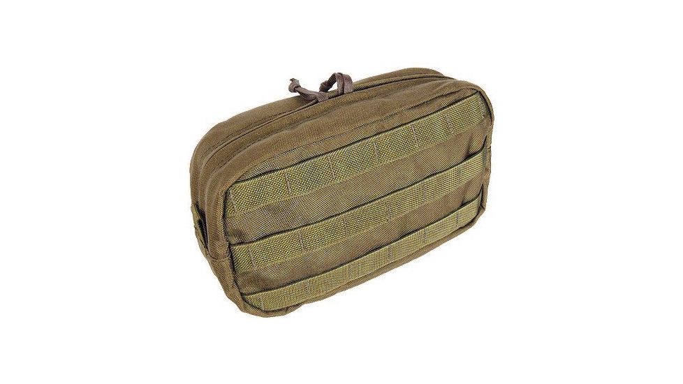 Tactical Assault Gear MOLLE Utility Horizontal Pouch, Coyote Tan 811981
