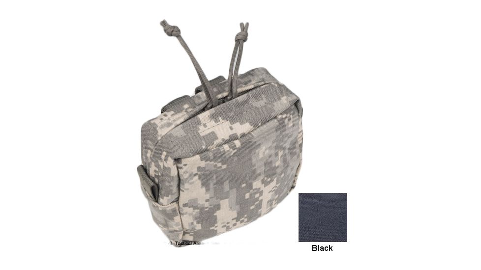 Tactical Assault Gear MOLLE Utility Mini Pouch, Black 812298
