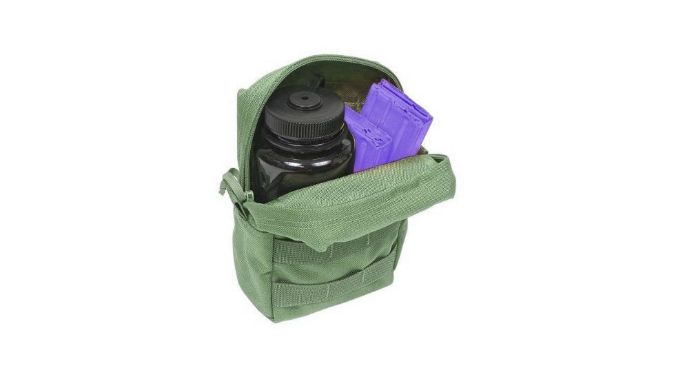 Tactical Assault Gear MOLLE Utility Upright Pouch, Ranger Green 811977