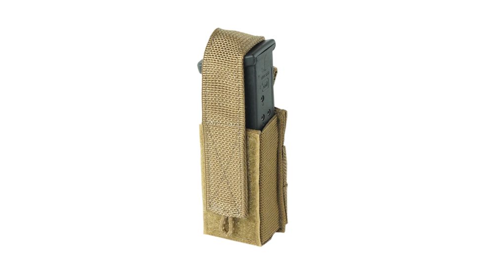 Single Multi-Caliber Pistol Pouch, Coyote Tan