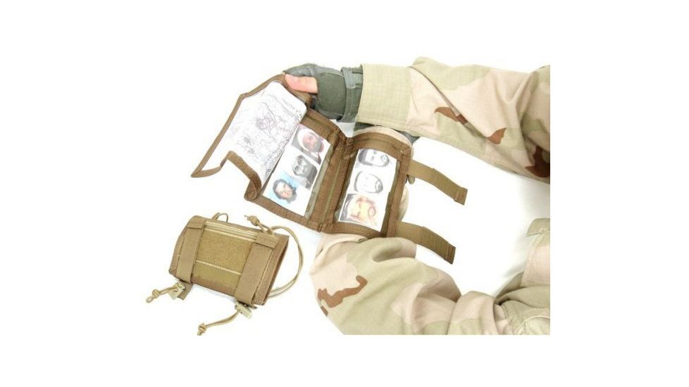 Tactical Assault Gear Tactical Arm Band w/Zippered Compartment - Coyote Tan 811812