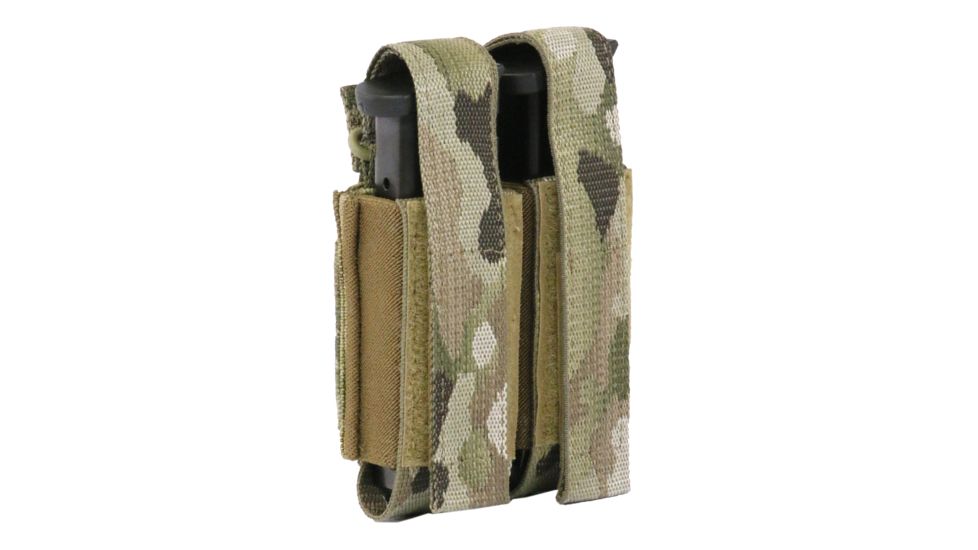 TAG Double Multi-Caliber Pistol Pouch, Multicam