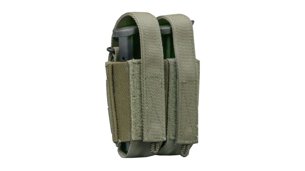 TAG Double Multi-Caliber Pistol Pouch, Ranger Green
