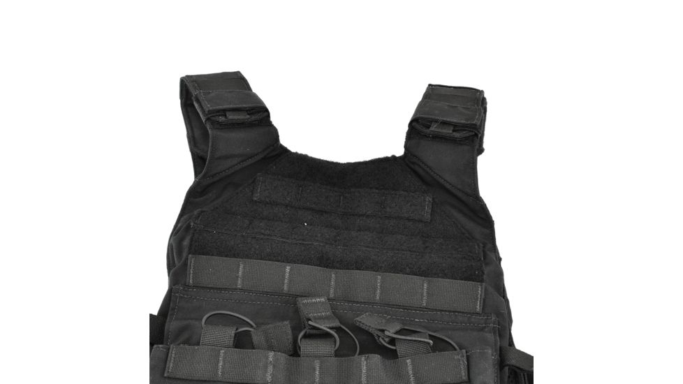 Tactical Assault Gear Vanguard Plate Carrier Set w/ Skeletal Cummerbund, Black, Medium 831327