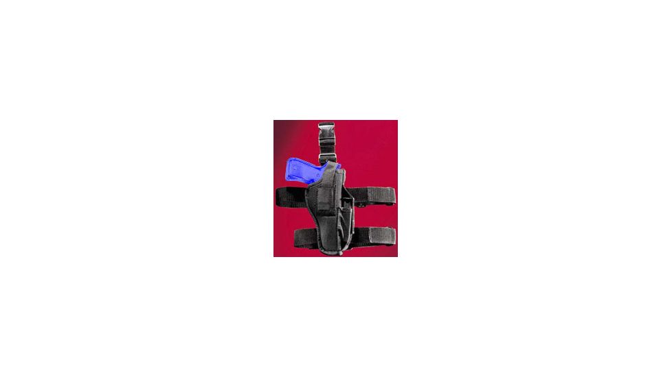 GunMate Tactical Black Nylon Holster, 4-5 inch barrel