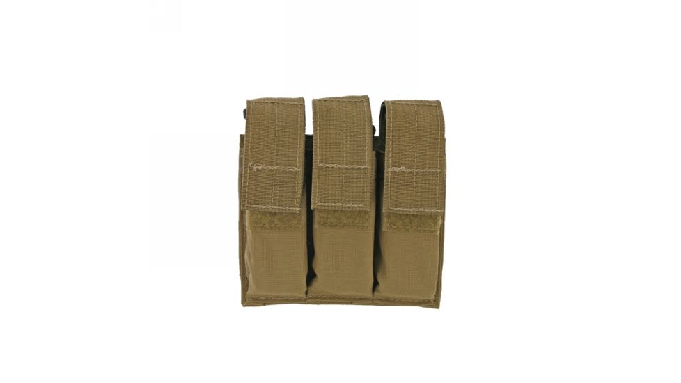 Tactical Tailor Triple Pistol Mag Pouch, Coyote Brown, 10011-14