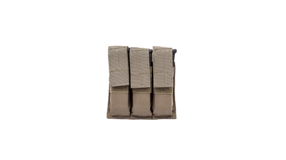 Tactical Tailor Triple Pistol Mag Pouch, Ranger Green, 10011-6