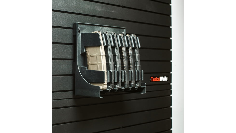 Tactical Walls ModWall AR10/AK Mag Racks, Black, MWMAGRACKAK