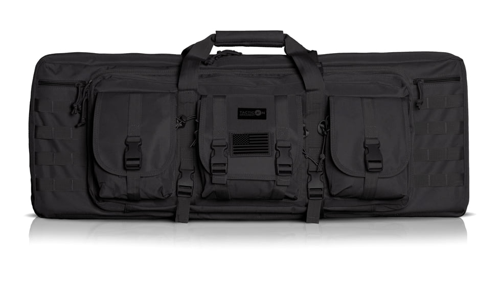 Tacticon Armament BattleBag Double Rifle Bag, 36 in, Black, BB36BK