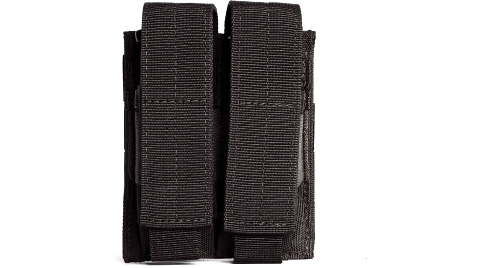 Tacticon Armament Double Pistol Mag Pouch, Black, BKP2/P2-BP-BK
