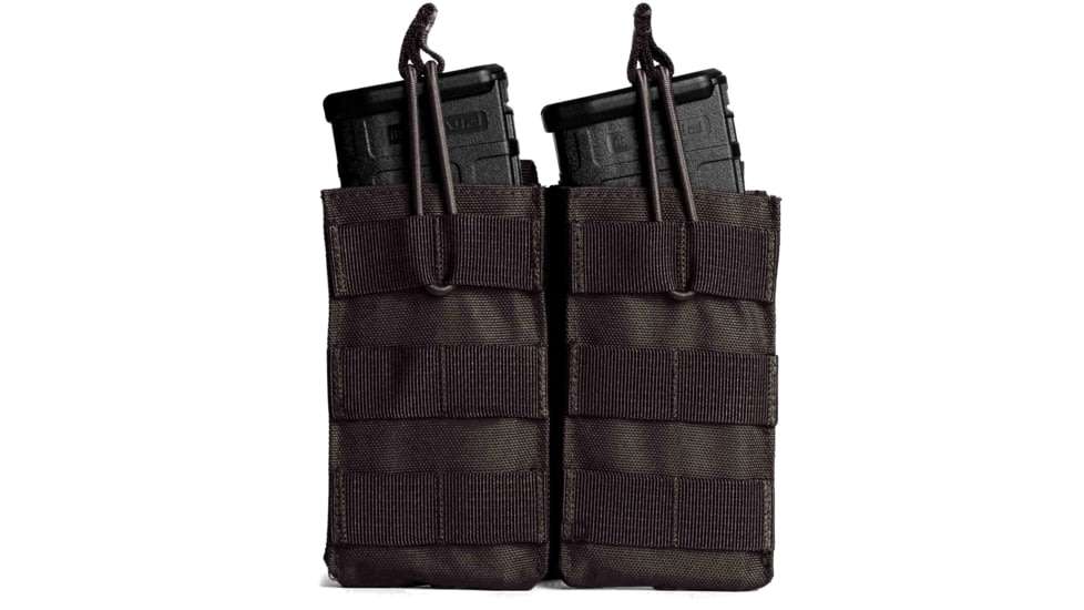 Tacticon Armament Double Rifle Mag Pouch, Black, 736283220759/R2-BP-BK