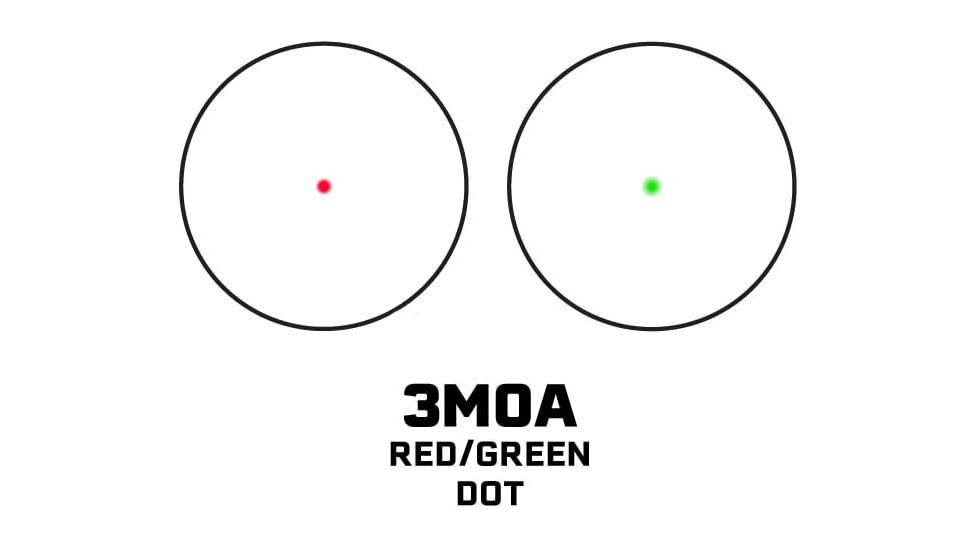 Tacticon Armament Predator V1 Red Dot Green Sight, Black, PRDV10