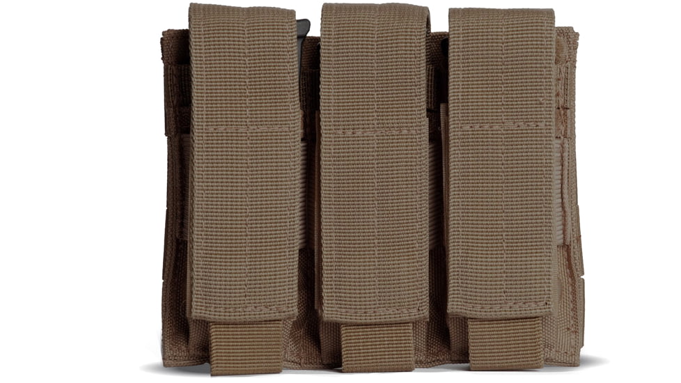 Tacticon Armament Triple Pistol Mag Pouch, Coyote Brown, CBP3/P3-BP-CB