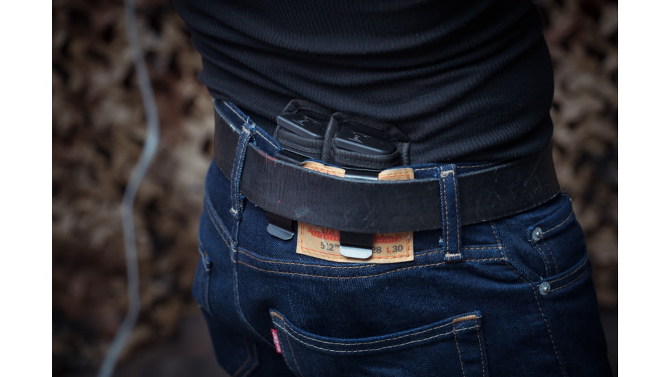 Tacticon Armament Universal IWB Handgun Magazine Holster, 2-pack, Black, 2UMH10