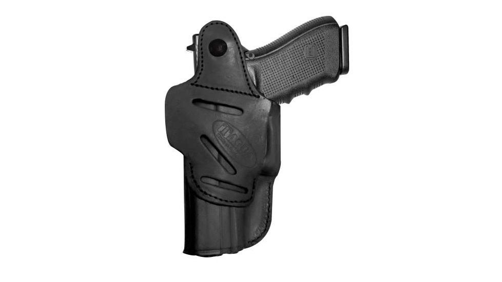 Tagua Gunleather Four in One Holster With Thumb Break, Black, Right Hand, IPHR4-355