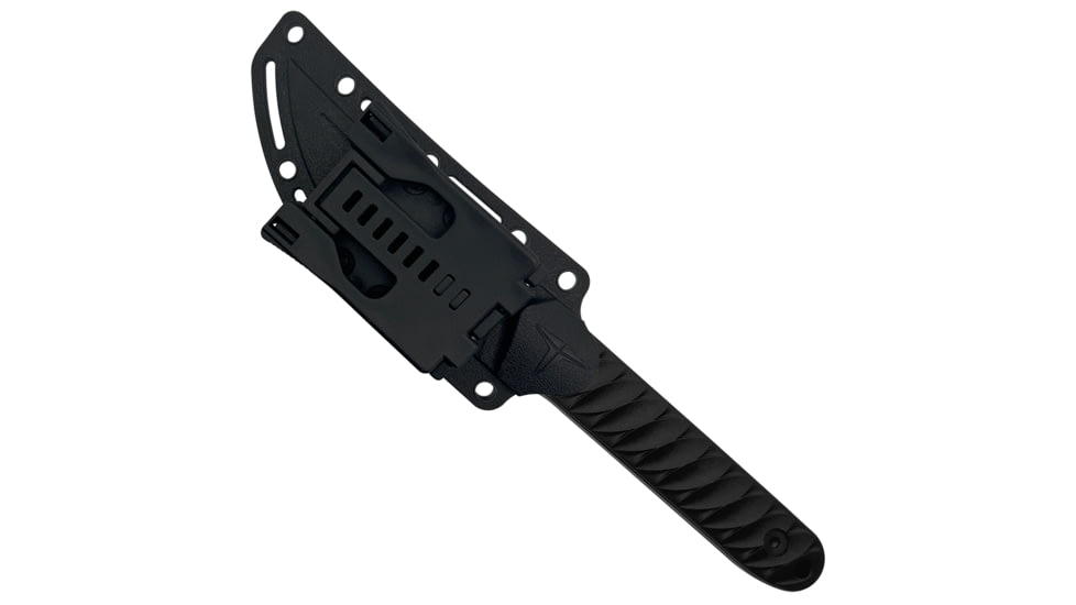 Takumitak Ninja Fixed Blade Knife, 4.25in, 3Cr13 Blade, Trailing Point, FRN, Black, TKF313
