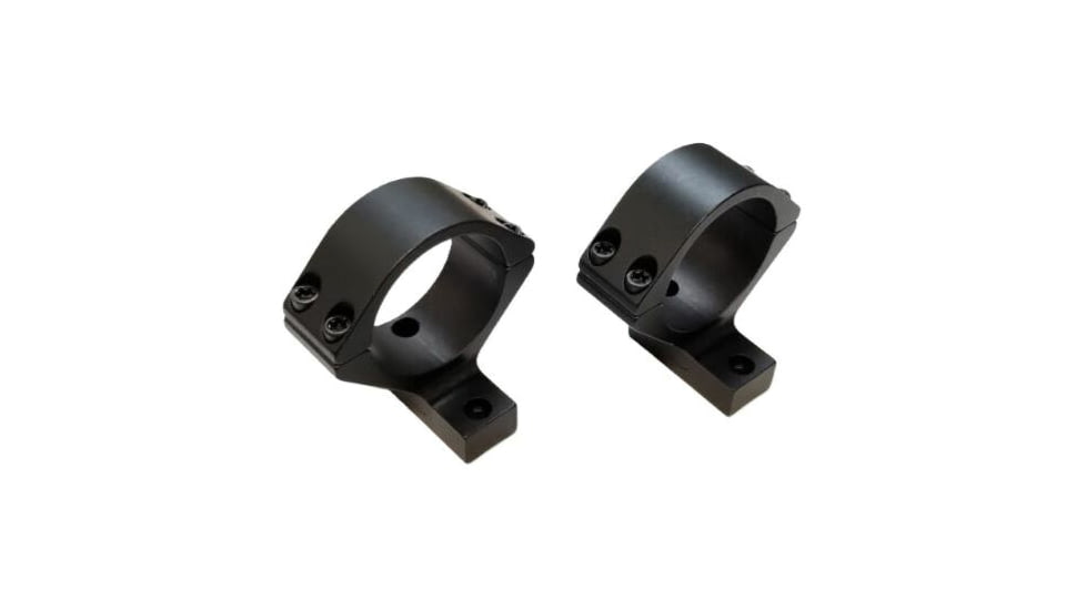 Talley Savage Revel 1in Riflescope Rings, High, Set of 2, Black, 950478