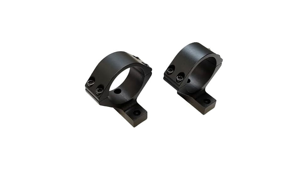 Talley Savage Revel 1in Riflescope Rings, Medium, Set of 2, Black, 940478