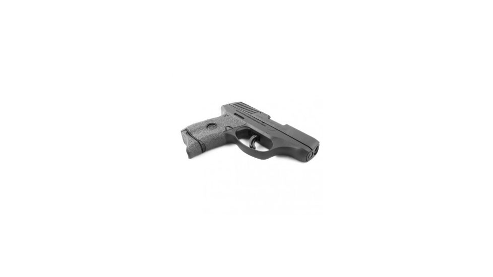 Fits Ruger LC9s w/Mag Extension, Black, Rubber
