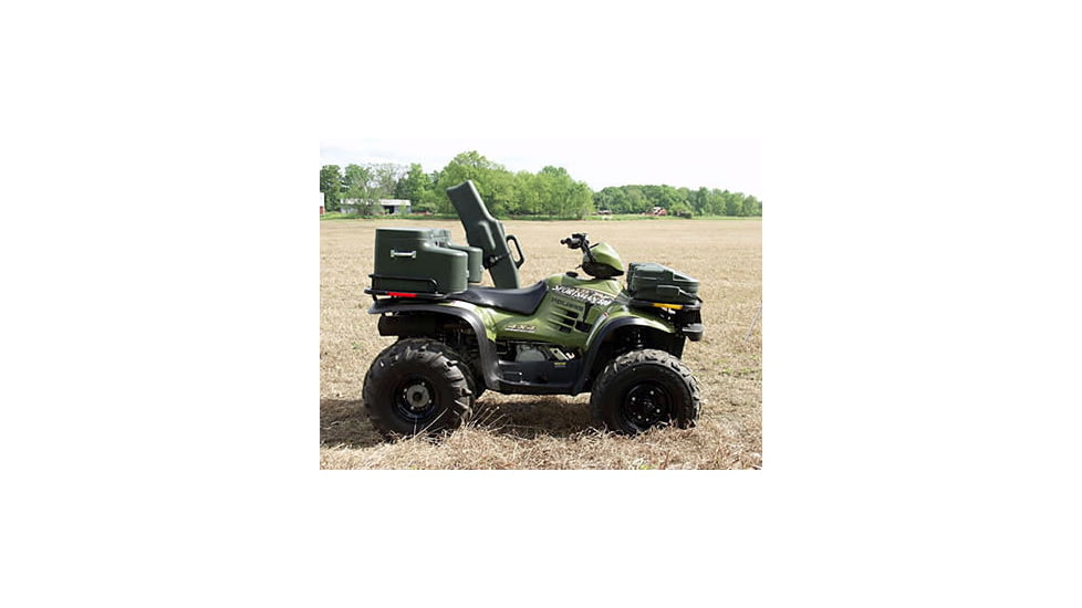 Tamarack Front ATV Box and Tamarack Wrap-Around Quad Trunk - Green
