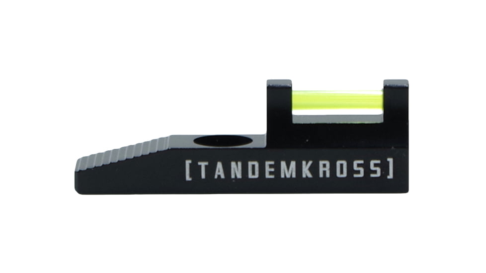 TANDEMKROSS Fiber Optic Front Sight, Ruger Mark IV 22/45, Black, TK26N0416BLK1