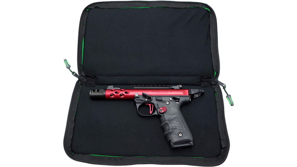 TANDEMKROSS Tandemkross Tandemkase Pistol Bag By Rim/Edge, Green, TK00N0353BGG1