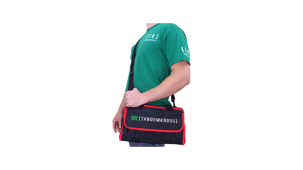 TANDEMKROSS Tandemkross Tandemkase Pistol Bag By Rim/Edge, Red, TK00N0353BGR1