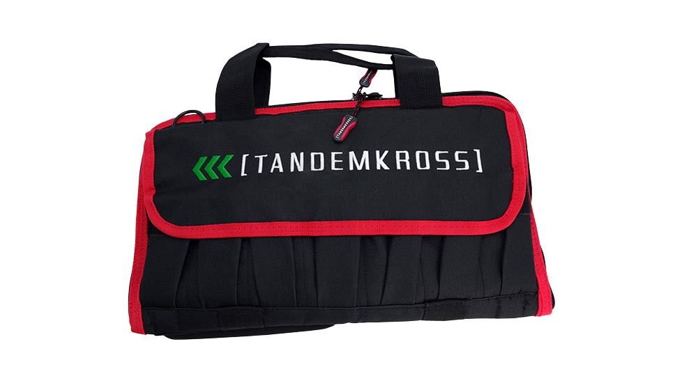 TANDEMKROSS Tandemkross Tandemkase Pistol Bag By Rim/Edge, Red, TK00N0353BGR1