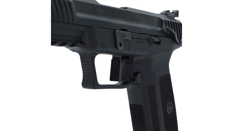 TANDEMKROSS Victory Trigger, Ruger 57, Flat-Faced, Skeletonized, Black, TK34N0409BLK1